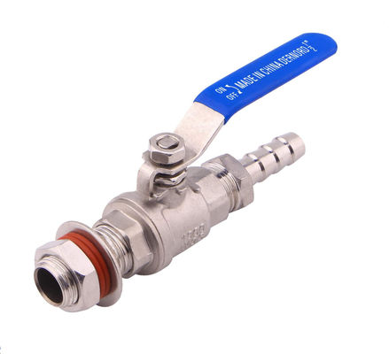 NPT 1/2 Kit de vanne à bille à cloisonnage sans soudure pour chaudière de brassage à domicile