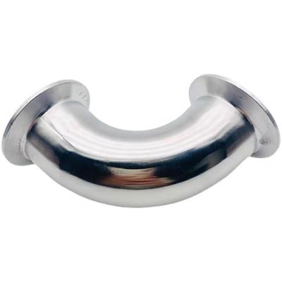 WZ en acier inoxydable sanitaire 304 316 90 degrés coude de tuyau à tête cylindrique