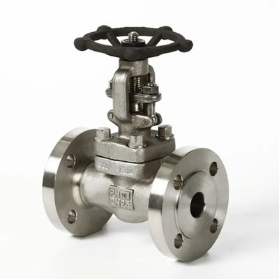 Ventilateur de sortie manuel Flange en acier inoxydable Opération manuelle 1''-8' pour l'huile ou l'eau