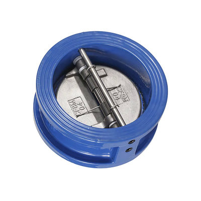 ANSI Standard Silver Ductile Iron Wafer Type PVC 4 pouces 8 pouces Type de soupape de vérification