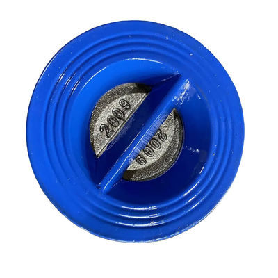 ANSI Standard Silver Ductile Iron Wafer Type PVC 4 pouces 8 pouces Type de soupape de vérification