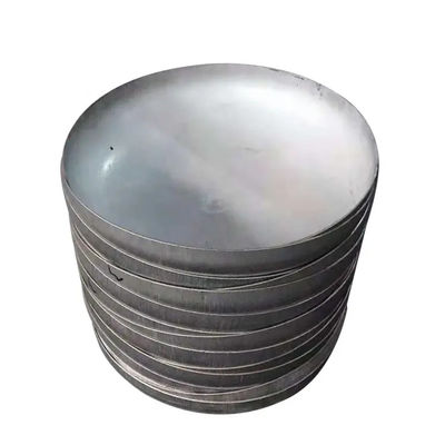 Équivalent de soudage de connexion en acier au carbone DIN28011 Standard têtes à plat têtes de réservoir