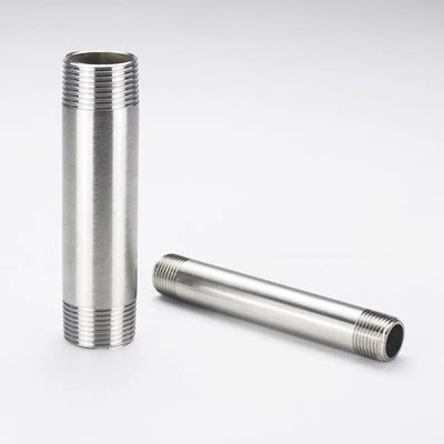 Pipe en acier inoxydable SS304/SS316 couplage de fils mâles personnalisé pour les exigences ODM