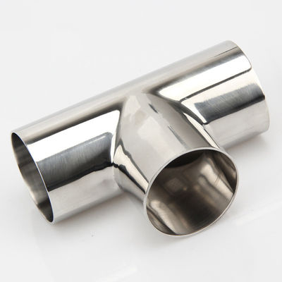 Acier inoxydable 304/316L surface de polissage salissure sanitaire équivalente Tee pour l'industrie de la bière