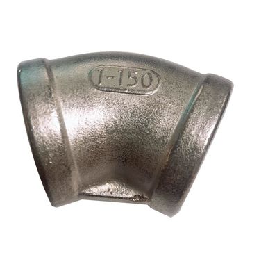 Support OEM personnalisé pour l'équipement de tuyauterie en acier inoxydable 201 304 à 45 degrés