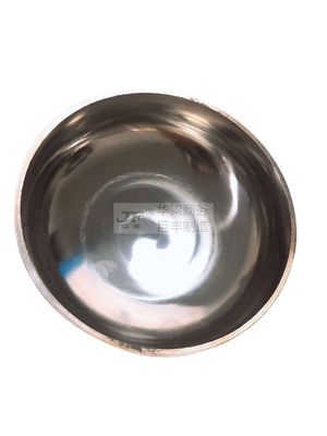 Sanitaire SS304/SS316 Tête de tête ovale soudée en acier inoxydable