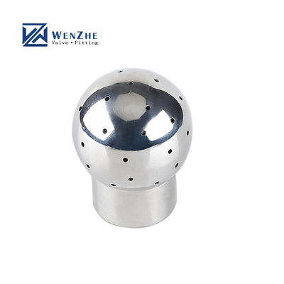 Sanitaire 304 316L en acier inoxydable 360 degrés CIP balle de nettoyage par pulvérisation pour boissons alimentaires