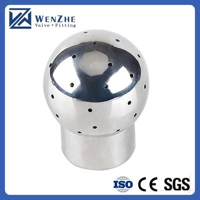 Sanitaire 304 316L en acier inoxydable 360 degrés CIP balle de nettoyage par pulvérisation pour boissons alimentaires