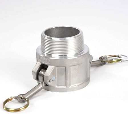 Acier inoxydable 301/304/316 raccord de tuyau à rainure à cames 2" Partie B pour une connexion sécurisée