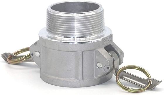 Acier inoxydable 301/304/316 raccord de tuyau à rainure à cames 2" Partie B pour une connexion sécurisée