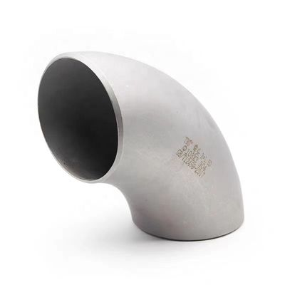 Soudure de raccordement de tuyaux en argent WZ SS304 316 CF8 Sch 40 90 degrés coude perforée