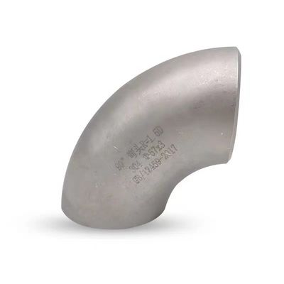Soudure de raccordement de tuyaux en argent WZ SS304 316 CF8 Sch 40 90 degrés coude perforée