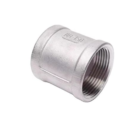 Acier inoxydable 304 316 couplage à filetage féminin à soupape SS304 201 316 NPT BSPT BSPP