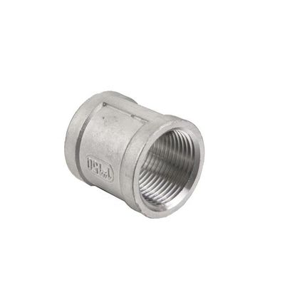 Acier inoxydable 304 316 couplage à filetage féminin à soupape SS304 201 316 NPT BSPT BSPP