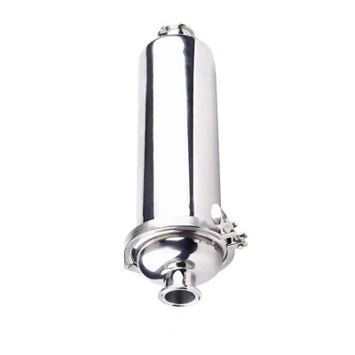 Filtre à cartouche microporeuse de qualité alimentaire équivalent WZ SS304 SS316L avec extrémités de pince DIN 3A SMS