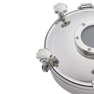 Couvercle de conduit à pression ronde en acier inoxydable SS304