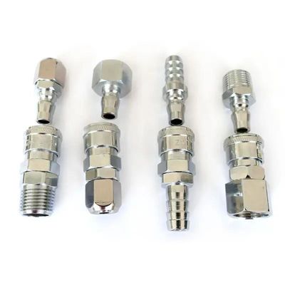 Ventilateur de vérification à carburant égal à sens unique en ligne sans retour Diesel essence Argent avec fil féminin
