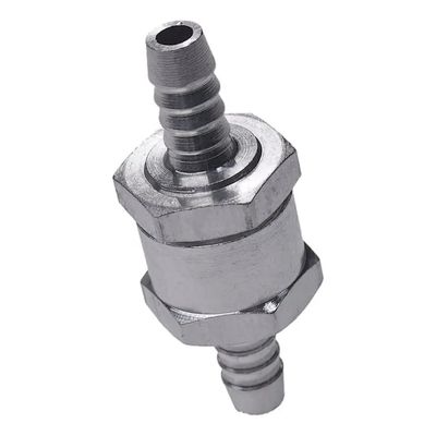 Ventilateur de vérification à carburant égal à sens unique en ligne sans retour Diesel essence Argent avec fil féminin