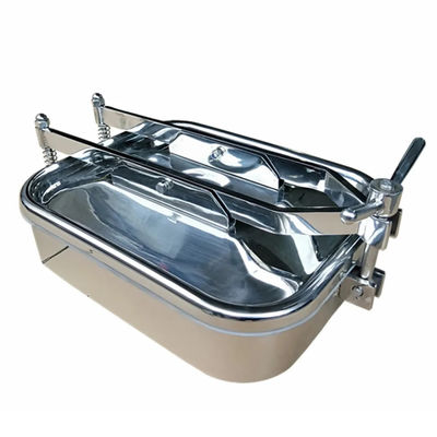 Résistance à l'eau des plateaux carrés réservoir avec acier inoxydable 301/304/316 cadre et couvercle de conduit