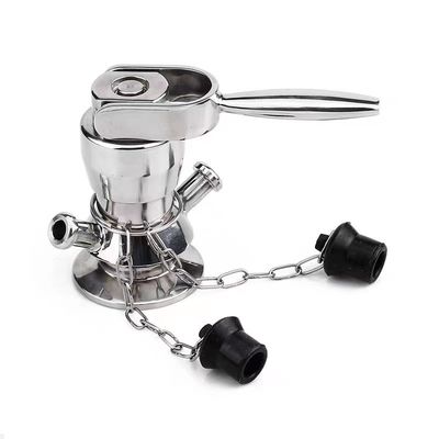 Valve d'échantillonnage sanitaire polyvalente en acier inoxydable WZ 316L pour les applications alimentaires
