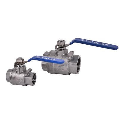 ANSI BS DIN JIS Standard en acier inoxydable 201304 fileté féminin 1pc 2pc 3pcs soupapes à billes