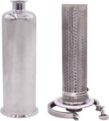 1.5 pouces Tri-clamp Filtre SS304 raccords sanitaires avec filtrage droit en ligne égale
