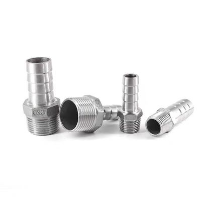 SS316 SS304 Pipe en acier inoxydable raccordement connecteur coulée NPT BSPT Hex tuyau tétraulique