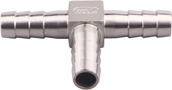 Femme tuyau en acier inoxydable Barbe 3 Way Tee forme T Barbed 1/2 pouce Union Home Brew Fitting