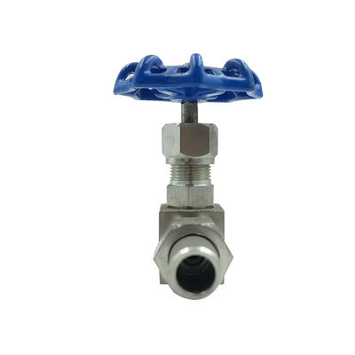 304 316L Ventilateur d'aiguille à bille soudé féminin à haute pression sanitaire