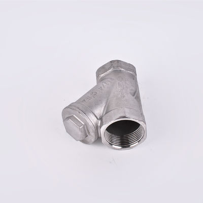 Valve de filtrage de filtrage de type Y pour connexion de fil femelle DN50 en acier inoxydable 201 304