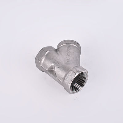 Valve de filtrage de filtrage de type Y pour connexion de fil femelle DN50 en acier inoxydable 201 304