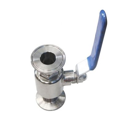 1.5 pouces Tri Clamp Sanitaire Papillon Valve Tirer Manche en acier inoxydable 304 Standard