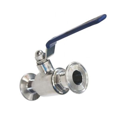 1.5 pouces Tri Clamp Sanitaire Papillon Valve Tirer Manche en acier inoxydable 304 Standard