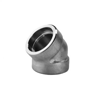 Acier inoxydable 304 316 316L 45 degrés prise soudé coude 3000 6000 9000