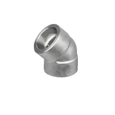 Acier inoxydable 304 316 316L 45 degrés prise soudé coude 3000 6000 9000
