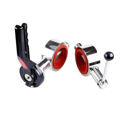 Ventilateur papillon à bec de canard argenté en acier inoxydable 304 316 avec support personnalisé OEM