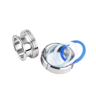 WZ Sanitaire SS304 316 Connexion de soudage verre à vue ronde avec bride en acier inoxydable