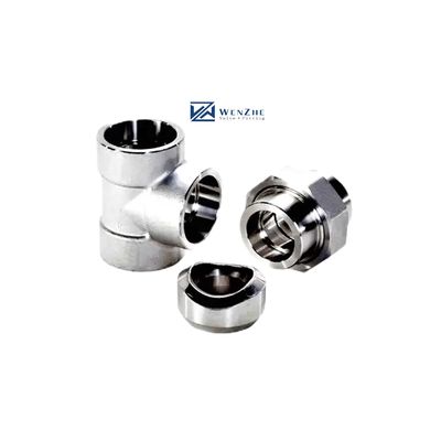 1 " DN25 en acier inoxydable soudage de prise forgée Tee SW Pipe Fitting 304 316 316L