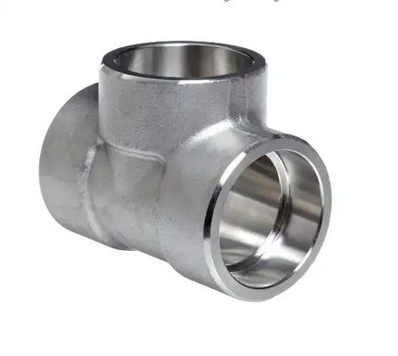 1 " DN25 en acier inoxydable soudage de prise forgée Tee SW Pipe Fitting 304 316 316L