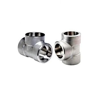 1 " DN25 en acier inoxydable soudage de prise forgée Tee SW Pipe Fitting 304 316 316L