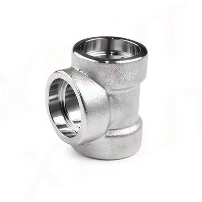 1 " DN25 en acier inoxydable soudage de prise forgée Tee SW Pipe Fitting 304 316 316L