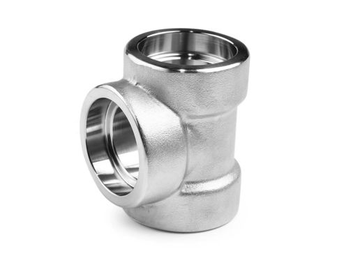 1 " DN25 en acier inoxydable soudage de prise forgée Tee SW Pipe Fitting 304 316 316L