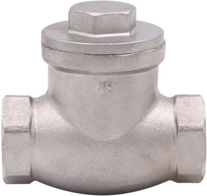 Fil féminin de 1/2 pouce soupape de contrôle de balancement WOG 200 PSI en acier inoxydable SS304 CF8M NPT