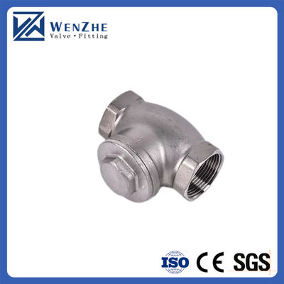 Fil féminin de 1/2 pouce soupape de contrôle de balancement WOG 200 PSI en acier inoxydable SS304 CF8M NPT