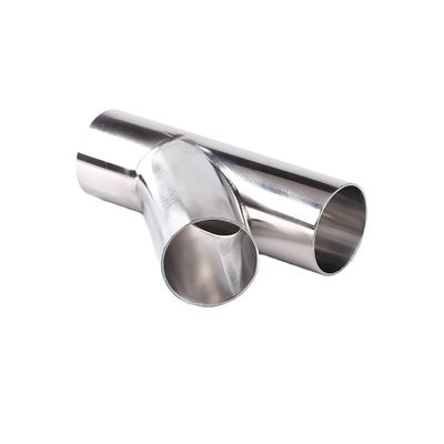 Coulée RTS en acier inoxydable 304 316 Sanitaire Pipe de tee latéral Adaptation 45 degrés Y branche
