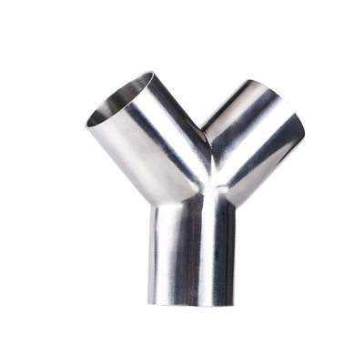 RTS Sanitaire en acier inoxydable 304 316 Pipe Fitting Tri Clamp Soudage Wyes Tee Y Type Tee