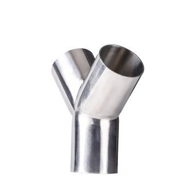 RTS Sanitaire en acier inoxydable 304 316 Pipe Fitting Tri Clamp Soudage Wyes Tee Y Type Tee