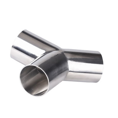 RTS Sanitaire en acier inoxydable 304 316 Pipe Fitting Tri Clamp Soudage Wyes Tee Y Type Tee