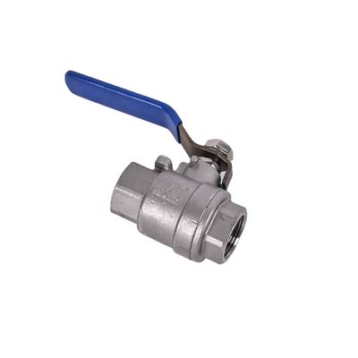 Valve à billes en acier inoxydable 2PC personnalisable pour différentes applications industrielles