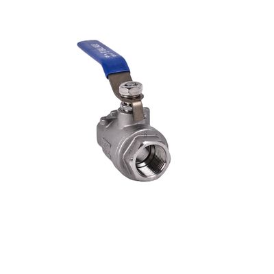 Valve à billes en acier inoxydable 2PC personnalisable pour différentes applications industrielles